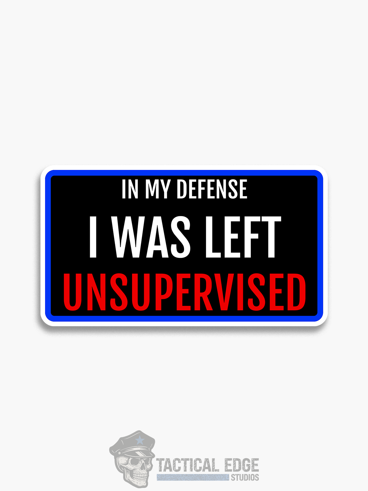 Left Unsupervised Sticker